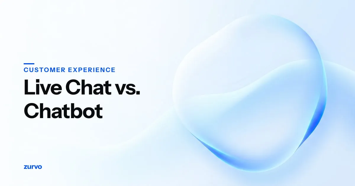 Live Chat vs Chatbot: What Actually Works for a Small Business — Zurvo blog